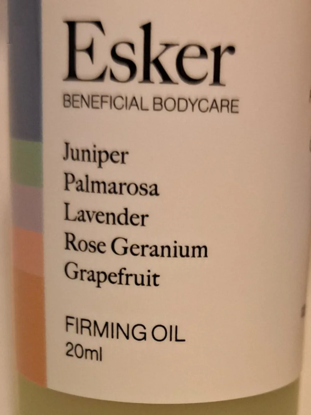ESKER BENEFICIAL BODYCARE FIRMING OIL